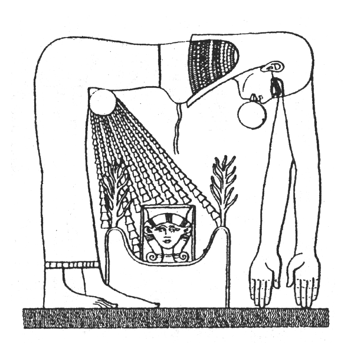 Богиня нут в древнем Египте